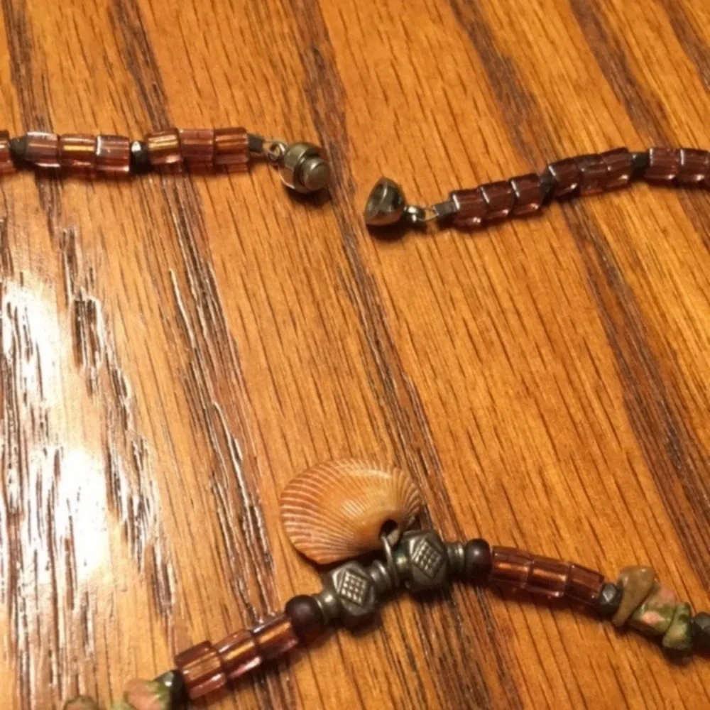 Shell and Stone Necklace